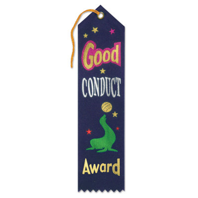 Ruban du prix de bonne conduite