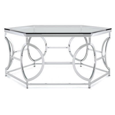Frostia Glass Top Single Coffee Table
