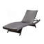 Chaise longue en osier Salem