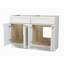 Base de meuble-lavabo double 48 po Disar-111530640