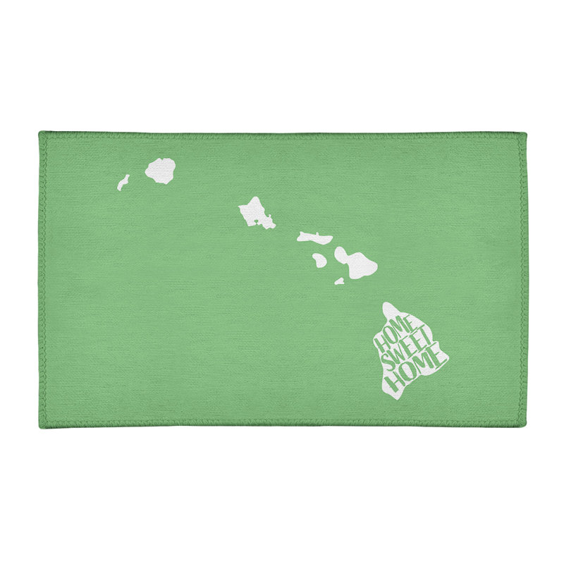 Tapis en polyester en polyester pour la maison, Rectangle 5 pi x 7 pi