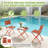 Patio 3 Piece Folding Bistro Set-2133280399