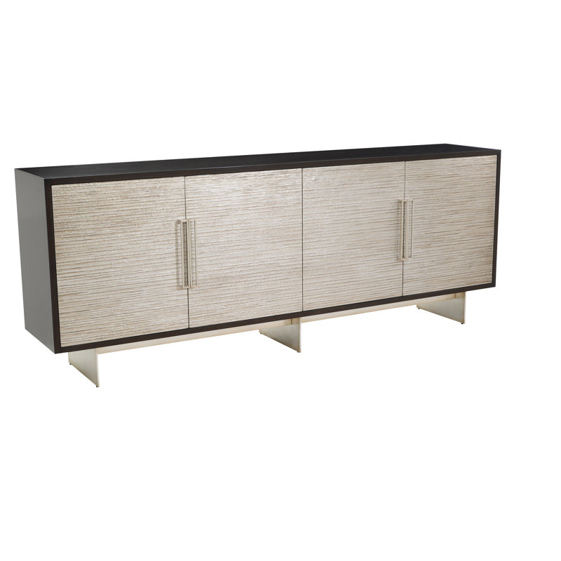Saro 94.5'' Solid Wood Sideboard