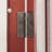 2 Doors Curio Cabinet With Tempered Glass Doors