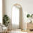 Vintage Arch Accent Full Length Wall/Floor Mirror-1143891446-1166431392