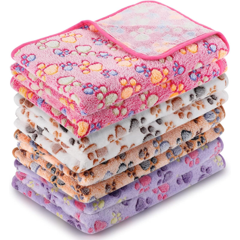 Animal Print Velvet Pet Blanket