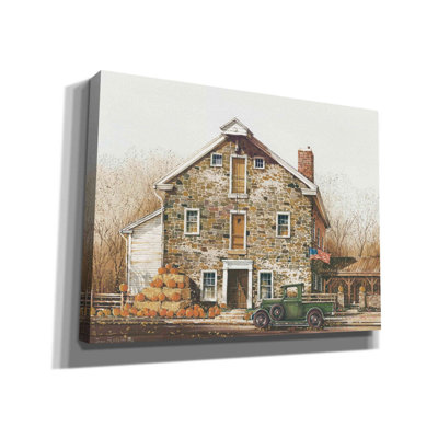 'Fall is in the Air' by John Rossini, Canvas Wall Art