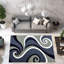 Tapis bleu marine Adryn-878314012