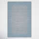 Dolma Handmade Loomed Wool Gray/Aqua Rug