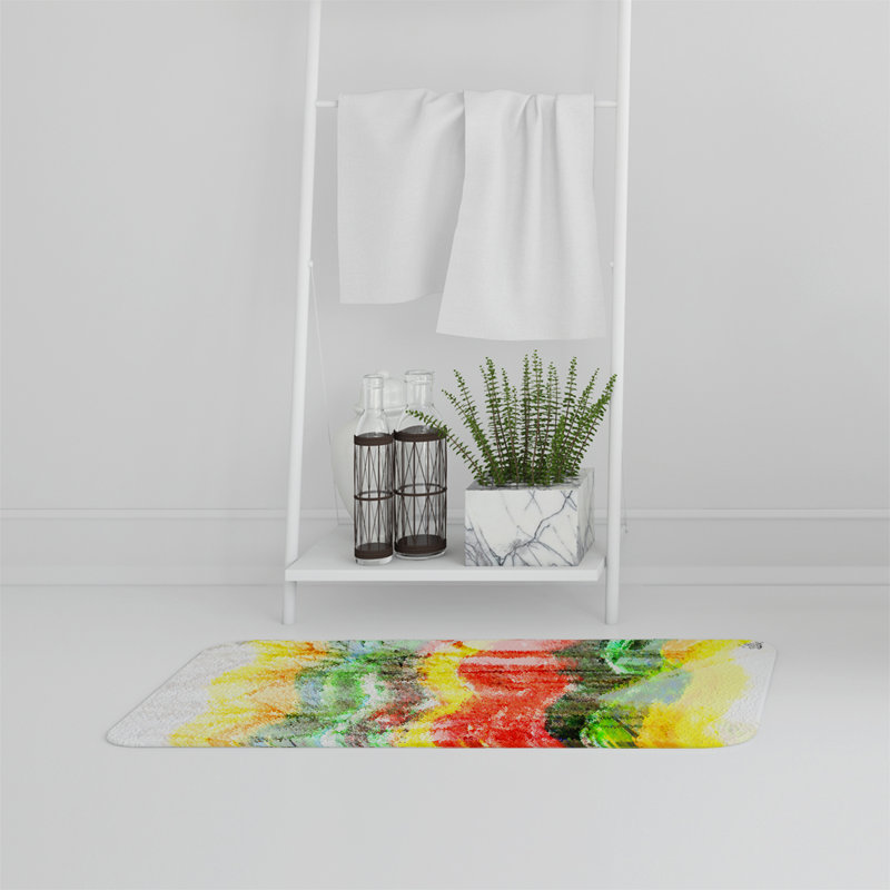 Wolfville Memory Foam Non-Slip Bath Mat