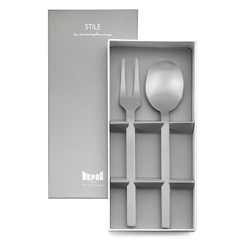 Boîte-cadeau 2 pièces, Argenté glacé