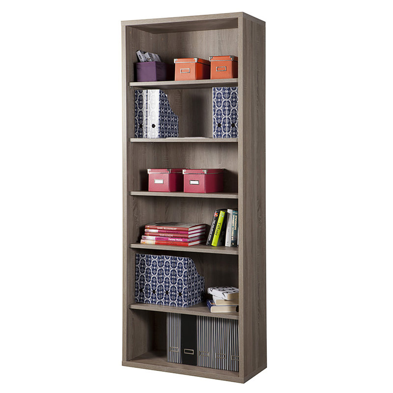 Disegno 217cm H Standard Bookcase, Dark Truffle Oak