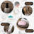 4-piece set of bathroom accessories