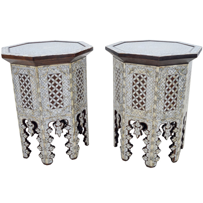 Moorish End Table Set