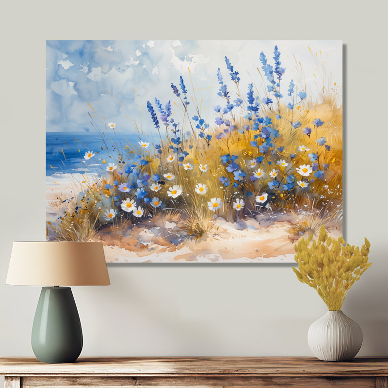 "Lupin", impression sur toile, Toile tendue, H 12 po x l 20 po x P 1 po