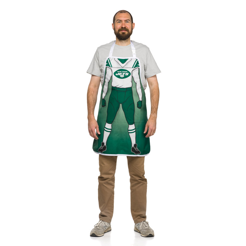 NFL Double Side Grilling Apron, New York Jets