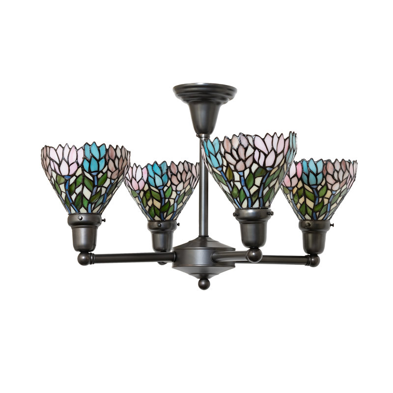 Anatasia 4 - Light Dimmable Classic/Traditional Chandelier