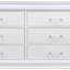Commode horizontale en bois manufacturé avec 6 tiroirs-1891981267