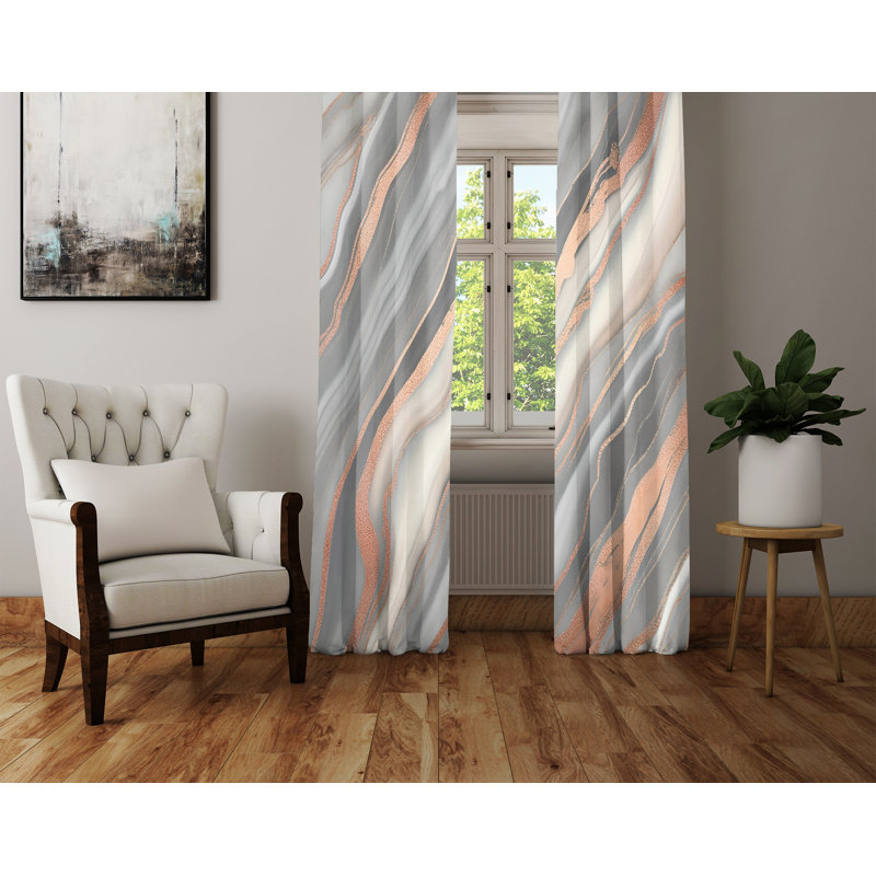 Window Curtains, 56" W x 78" L