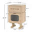 Table d'appoint avec rangement