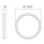 Geos 1 - Light LED Flush Mount-1811616080-1811616085-1811616087