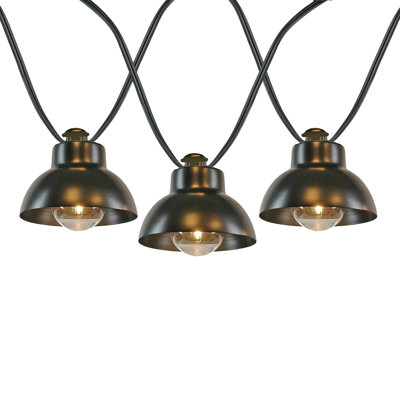 Doyne Outdoor 10 - Bulb 11'' Plug-in LED Globe String Light