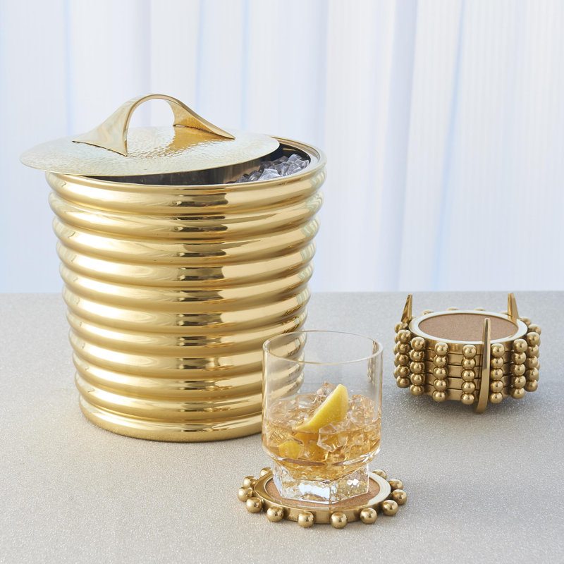 Beauty Ice Bucket, Polished Lacquered
