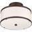 Enda Fabric Semi Flush Mount-78372172-78372173-78372176