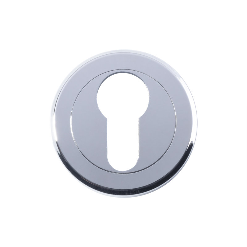 Serozzetta Rose / Rosette, Polished Chrome