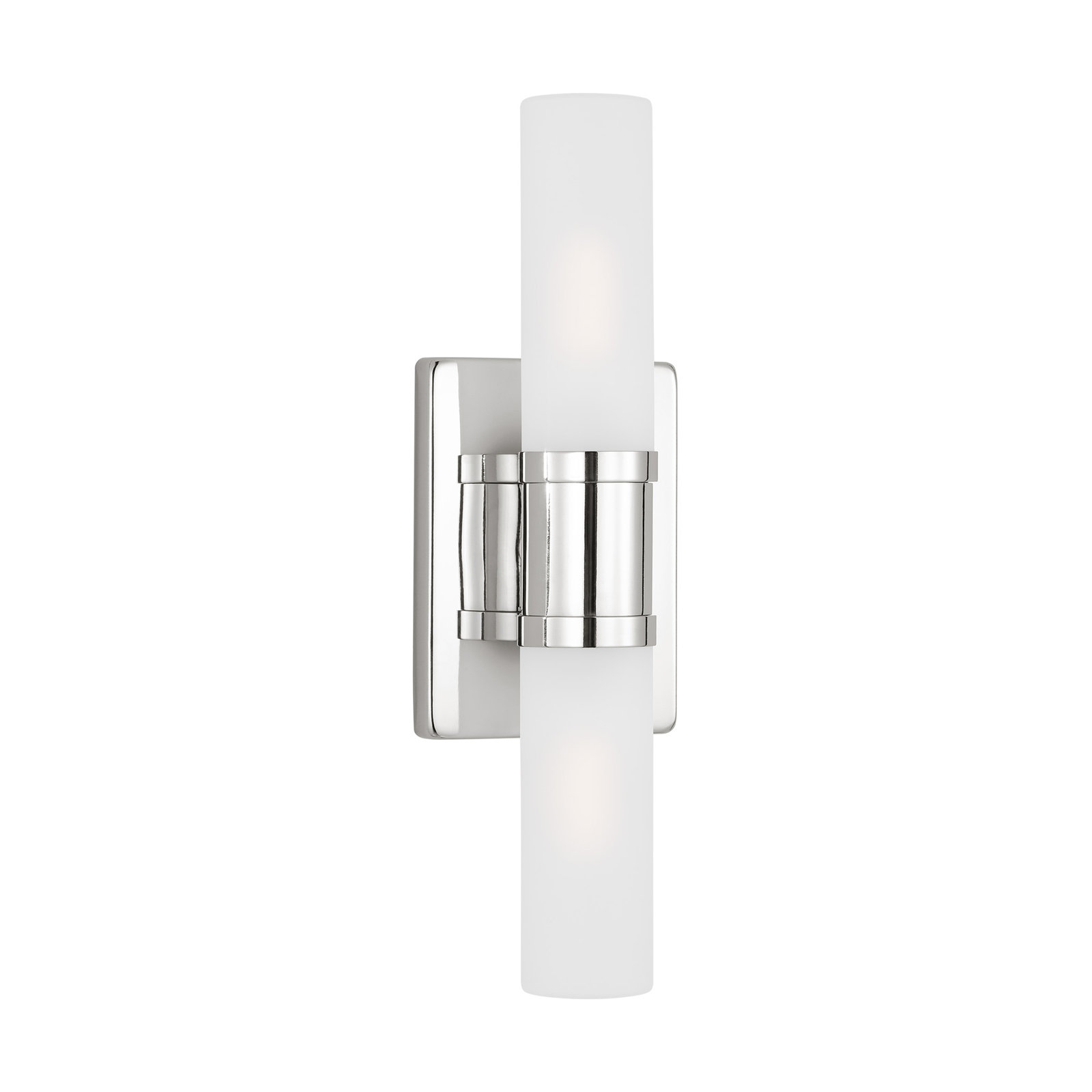 Evelien 2-Light Dimmable Bath Bar, Chrome, 40 W, 16" H x 5" W x 3.63" D