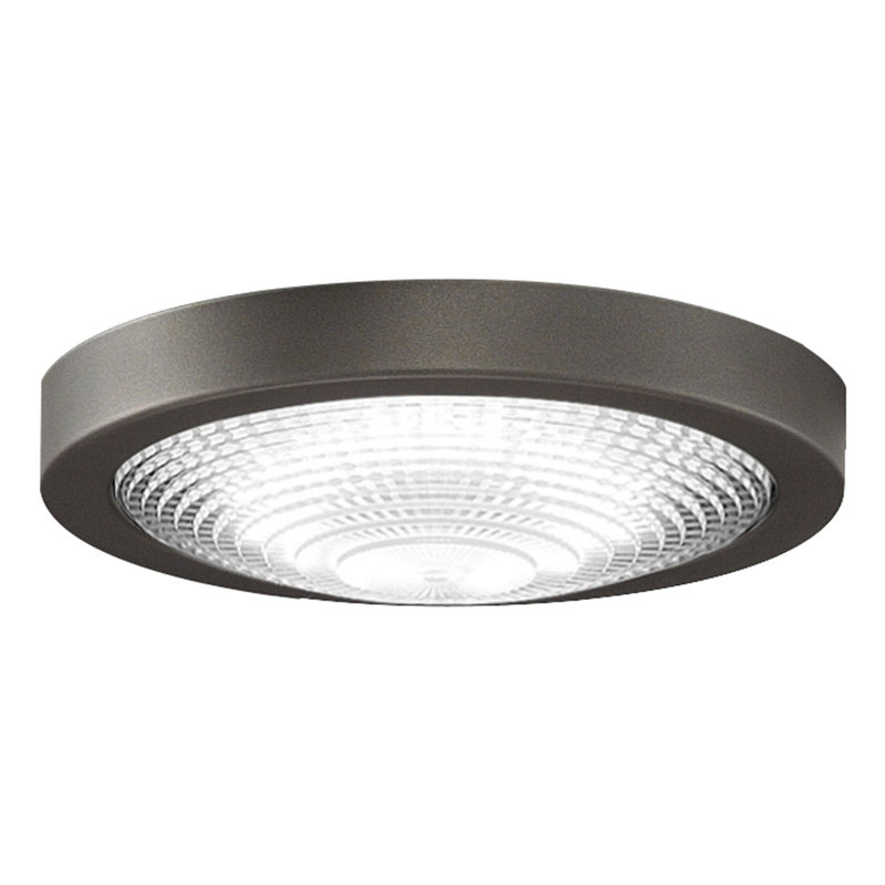 Ventilateur de plafond à DEL Spitfire, Grège mat