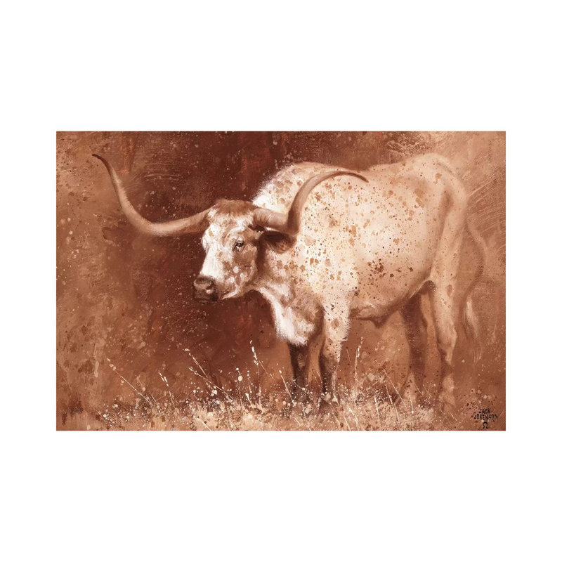 Sienna Speculation by Jack Sorenson - Wrapped Canvas Print, 66.04 cm H x 45.72 cm W x 3.175 cm D