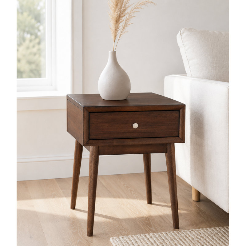 Norberg 18" Mid-Century End Table