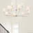 12 - Light Steel Dimmable Tiered Chandelier-1937749207