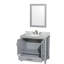 Sheffield 36" Single Bathroom Vanity Set with Mirror-97623943