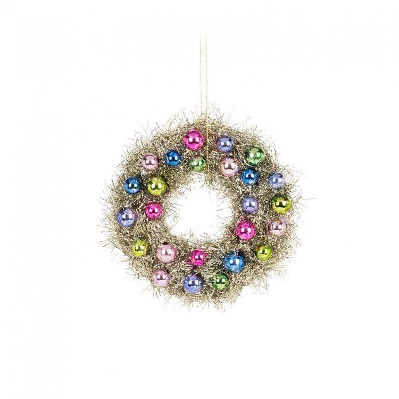 Ornement en forme de couronne, 5 in x 5 in