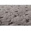 Tapis gris abstrait à poils longs