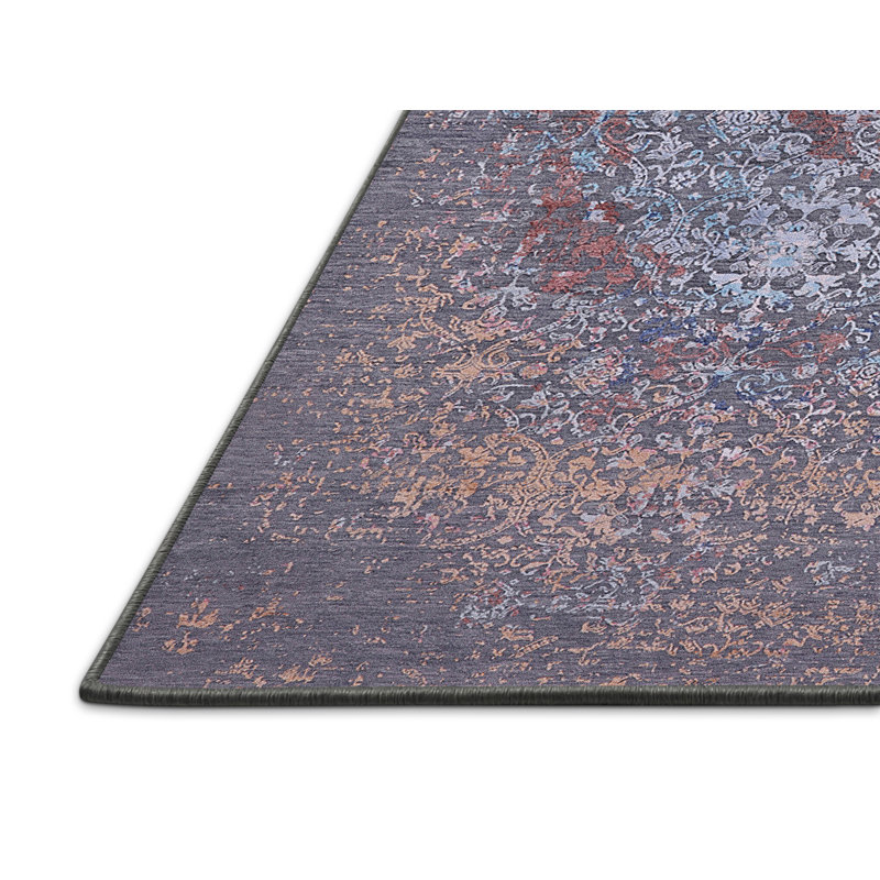 Abstract Indoor Rug, Rectangle 7' x 10'
