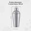 Buckingham Stainless Steel Cocktail Shaker Drink Mixer with Built-in Strainer & Lid-336724643