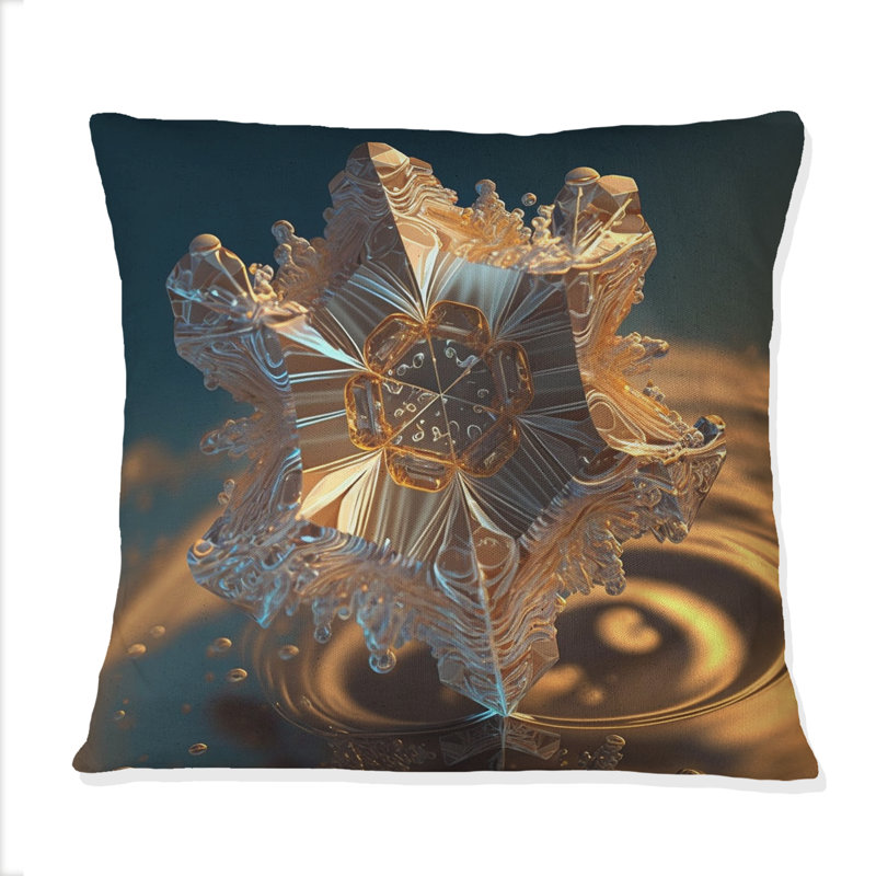 Coussin Benevolence Water Crystal II - Abstract