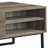 Oak & Black Finish Coffee Table