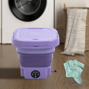  Portable Washing Machine and Dryer Combo, Mini Folding