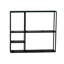 Aaban 3 Piece Metal Floating Shelf