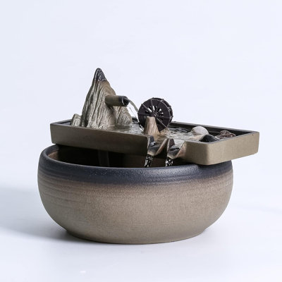 Indoor Ceramic / Porcelain Cascade Fountain