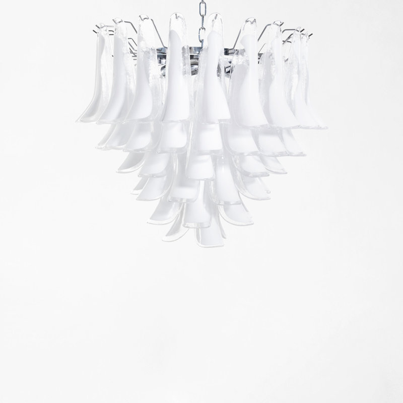 Marcella 7 - Light Chandelier, Polished Nickel