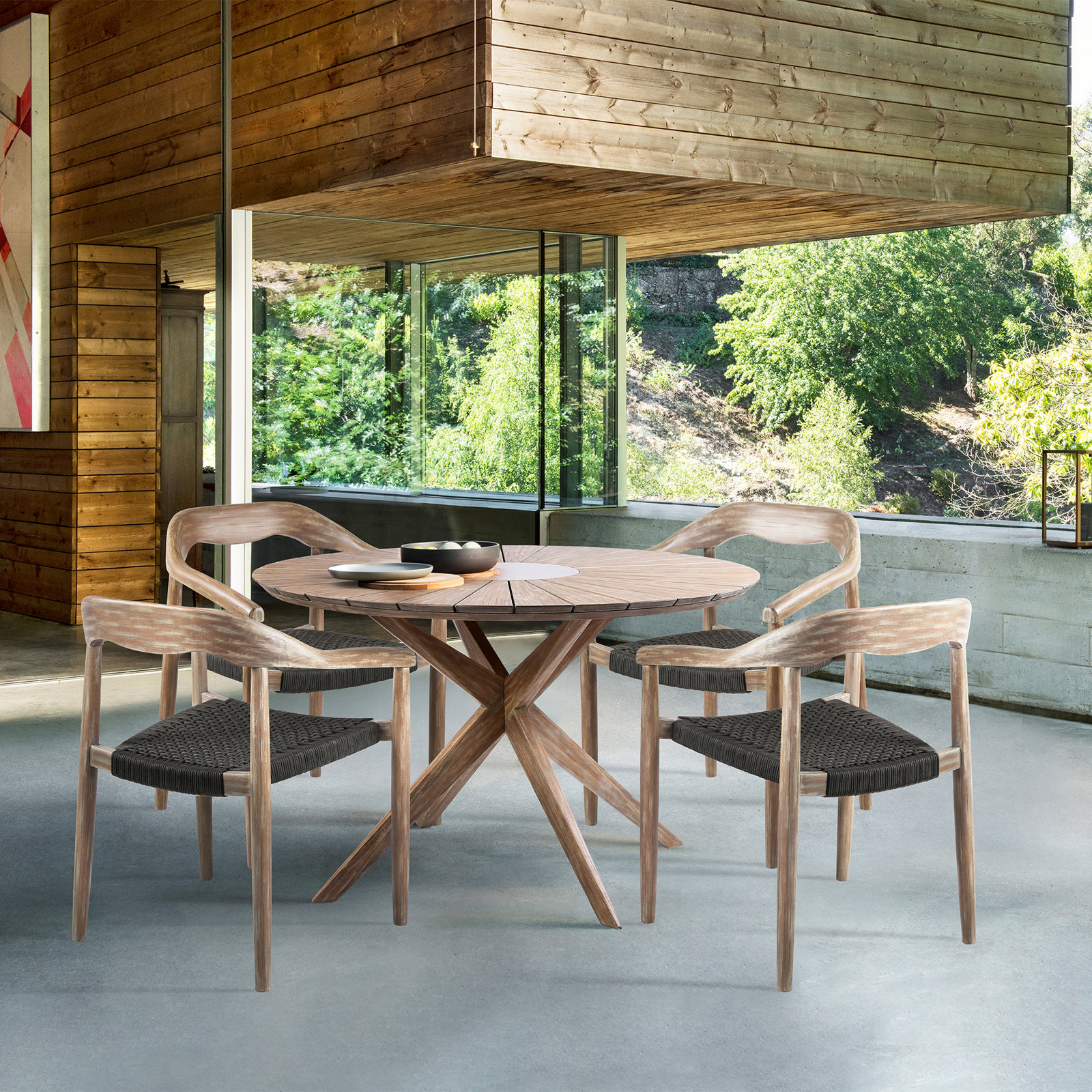 48" Patio Dining Set