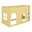 High Loft Bed with Cozy LED String Lights-1140246228