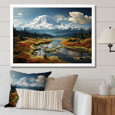 USA Majesty Mount Rainier - Usa Wall Art