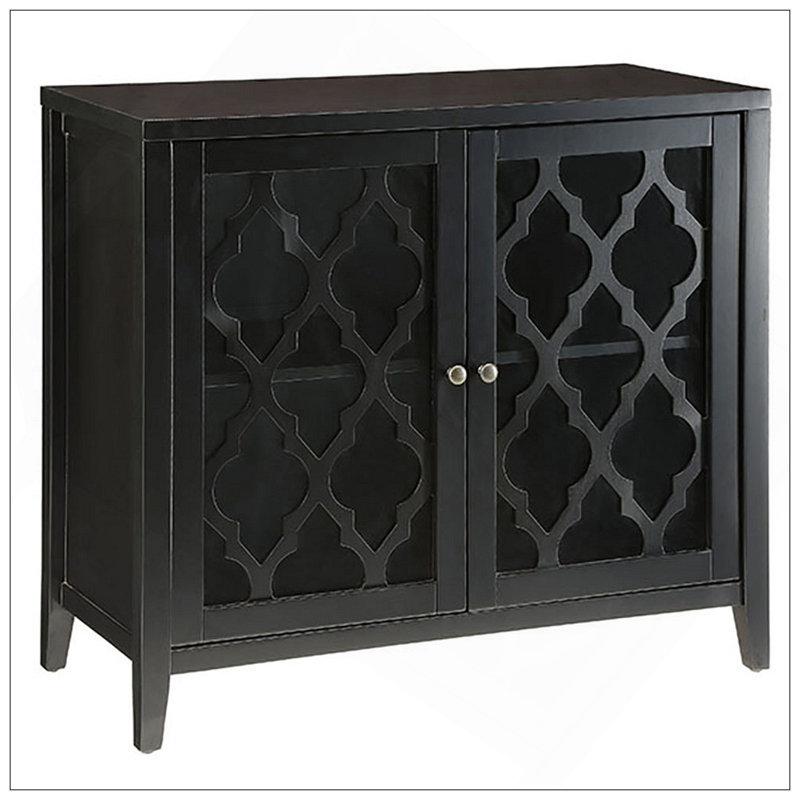 Black Console Table With Shelf Inside