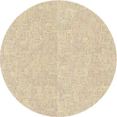 Tapis 100% à motif lavable à la machine 2989 2